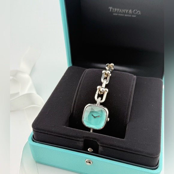 Tiffany & Co. HardWear Watch in Sterling Silver and Steel with Diamonds - Picture 8 of 14